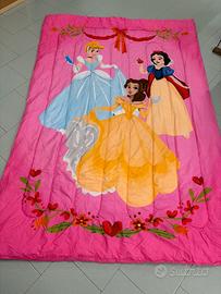 Piumone Disney principesse letto singolo fucsia