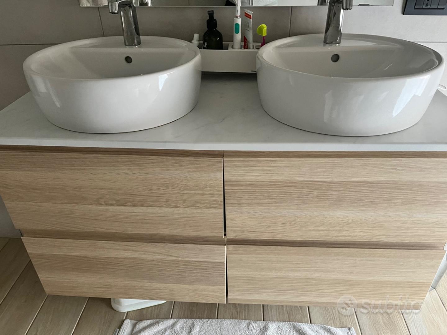 SPECCHIO CON PENSILE PER BAGNO ROVERE BIANCO - Arredamento e Casalinghi In  vendita a Torino