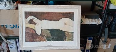 amedeo modigliani - grande nudo disteso  - stampa 