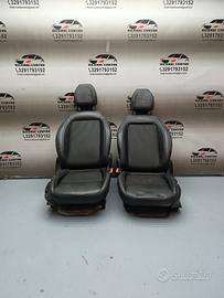 Set sedili anteriore in pelle nera sx+dx 2016-2020