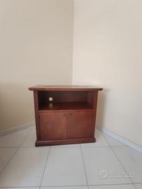 Porta tv in noce