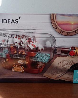 Lego Nave in bottiglia Ideas 92177  Nuovo