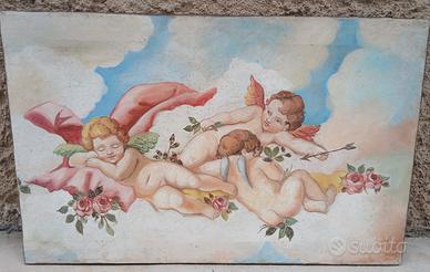 Quadro in tela dipintio a mano