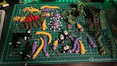 Lotto stock portachiavi assortiti 50 pezzi