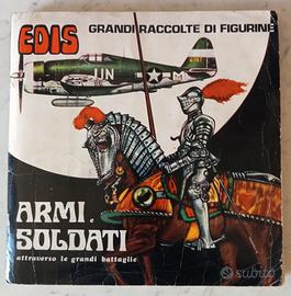 ALBUM FIGURINE EDIS NO PANINI ARMI E SOLDATI 