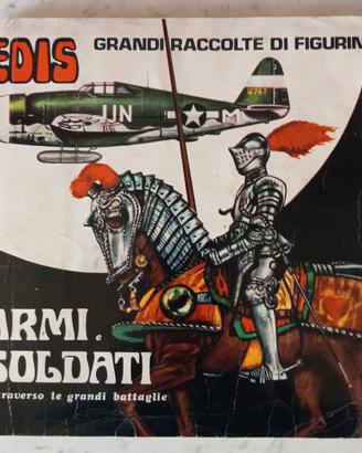ALBUM FIGURINE EDIS NO PANINI ARMI E SOLDATI 