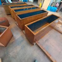 Fioriere in acciaio corten