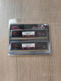 G.Skill Aegis 16GB (2x8) DDR4 3000MHz memoria RAM