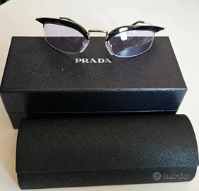 Occhiali da sole donna PRADA cat-eye con custodia