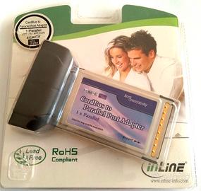 Scheda PARALLELA per laptop PCMCIA 32 Bit IEEE1284