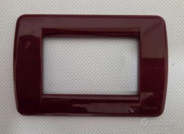 Placche Vimar idea rondó rosso rubino lucido