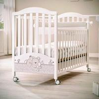 Lettino Erbesi Birba + materasso + set coordinati