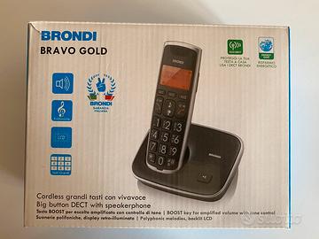 Telefono cordless Brondi Bravo Gold
