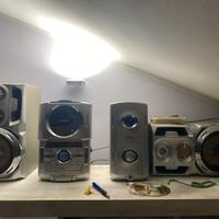 Stereo Pioneer XC-IS21T + Casse e Telecomando