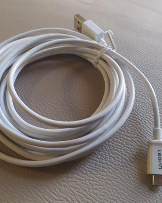 Cavo ricarica LEOVIN da USB a micro USB