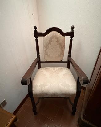 Sedia in tessuto