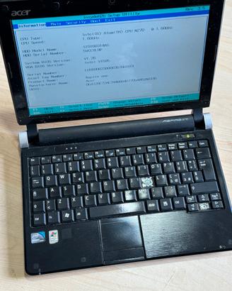 Notebook acer aspire one D250 netbook