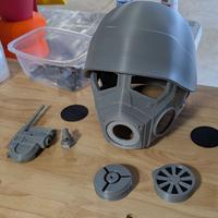 NCR Ranger helmet Fallout tv Cosplay 1:1 assembly