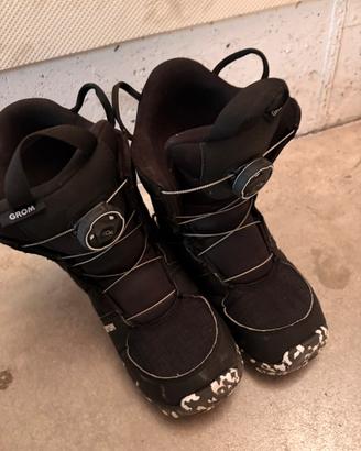 Scarpa da snowboard Burton Kids Grom BOA 34