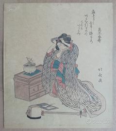 Katsushika Hokusai stampa xilografa giapponese
