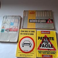 N.4 libretti vintage per patenti di guida ved. des