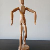 Manichino da disegno legno
