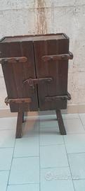 mobiletto porta liquori anni 70 in legno