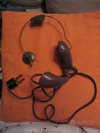 Cuffia da centralinista in bachelite anni Quaranta