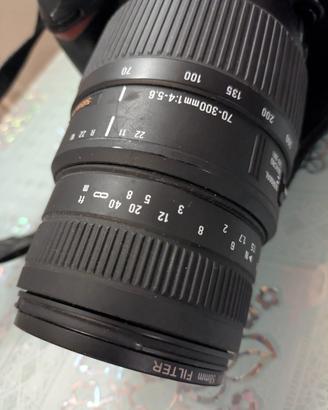 Sigma 70-300 macro.