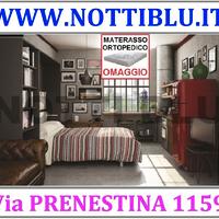 Letto a Scomparsa 2p stile Inglese + Materasso