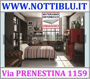 Letto a Scomparsa 2p stile Inglese + Materasso