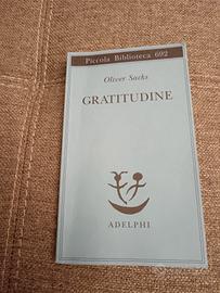 Libro GRATITUDINE di Oliver Sacks