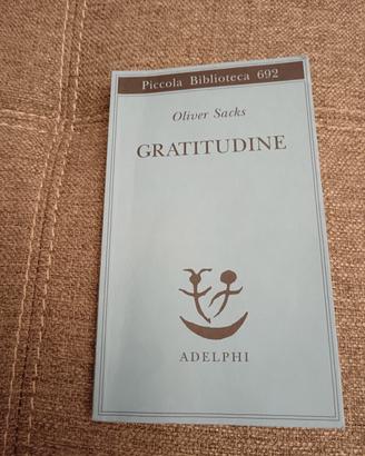 Libro GRATITUDINE di Oliver Sacks