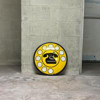 Insegna smaltata telefonica sip anni 60 vintage