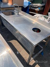 Banco acciaio inox