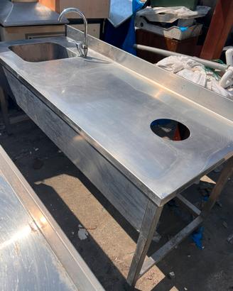 Banco acciaio inox