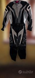 tuta moto donna 2 pezzi ixs taglia 40