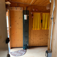 Pre ingresso con roulotte