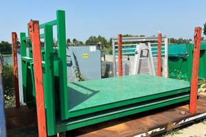 CONTAINER SCARRABILE NUOVO A PIANALE SENZA SPON