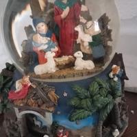 palla neve  natale carillon