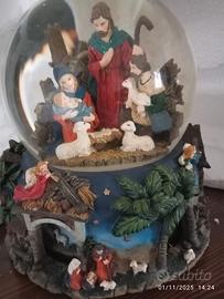 palla neve  natale carillon