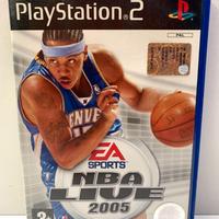 NBA Live 2005 Basket ps2 playstation 2 nuovo gioco