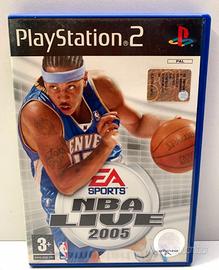 NBA Live 2005 Basket ps2 playstation 2 nuovo gioco