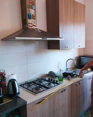 CUCINA COMPLETA SMONTATA di 3m+piano  estendibile 