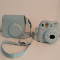 Fotocamera Fujifilm Instax Mini 8+custodia-azzurre