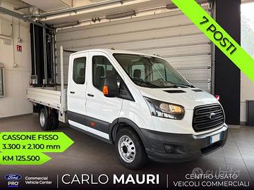 Ford Transit 350 Dop. Cab. 7 posti - Cassone ...