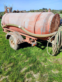 Botte cisterna carrellata