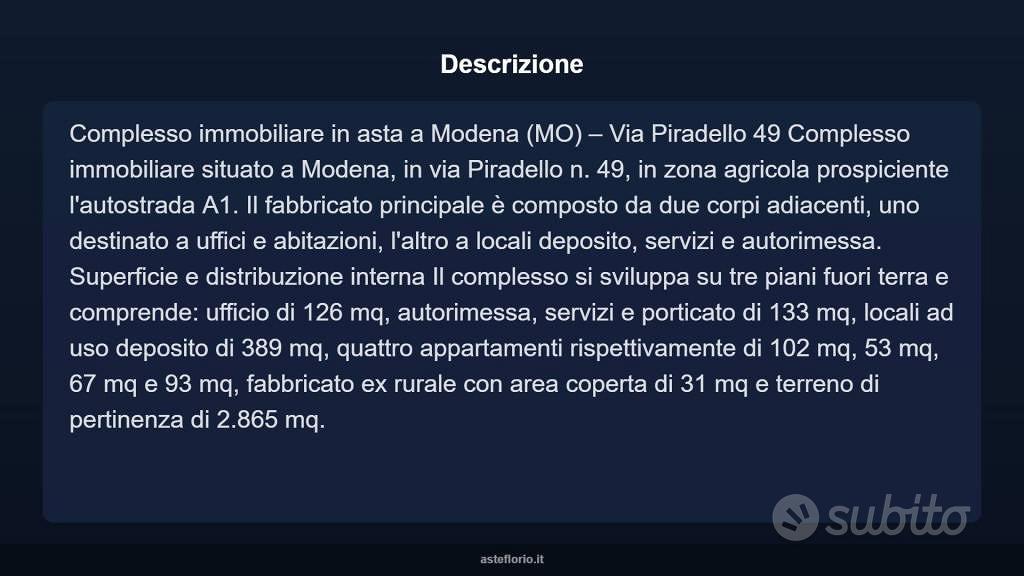 Appartamento – Modena, Cognento, San Faustino- Madonnina- Quattro Ville - Vista 3