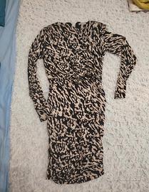 vestito zebrato HM