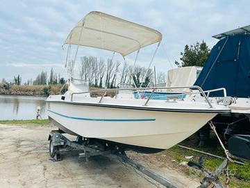 Barca Pecon fisherman motore johnson